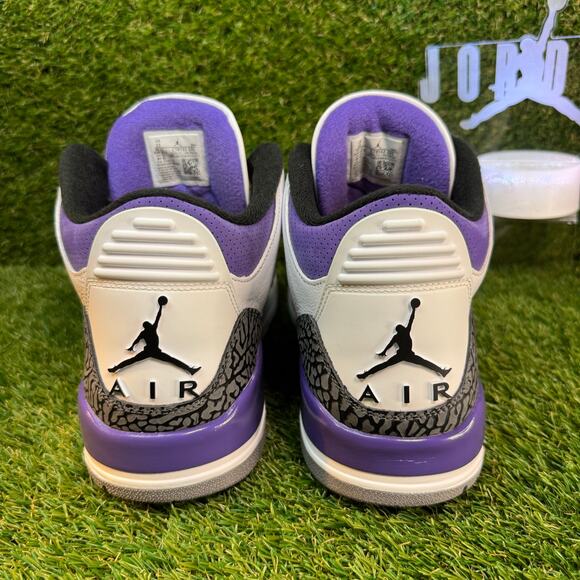 Air Jordan 3 Retro Dark Iris Size 13 CT8532-105 - Picture 3 of 11
